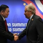 The Secretary-General of ASEAN, Dr. Kao Kim Hourn meet Secretary-General of the United Nations (UN), H.E. António Guterres,on the sidelines of the 47th ASEAN Summit and Related Summits in Kuala Lumpur, Malaysia.