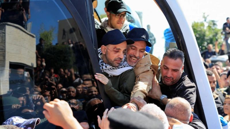 Situasi pembebasan sandera yang ditawan Israel babak baru perdamaian Palestina.