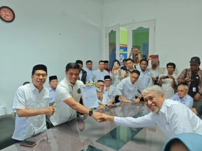 Bakal Claon Ketua KADIN Sulteng, Gufran Ahmad usai emdanftar dan ditetapkan sebagai Balon Ketua Kadin Sulteng 2026-2031